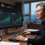 미국 S&P 500 ETF 투자 및 환율 흐름 분석 그래프