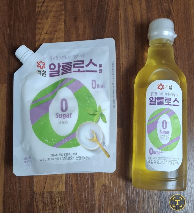 건강 검진 결과 당뇨 전단계 관리법으로 대체당으로 알룰로스 구입 사용
